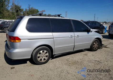 2004 Honda Odyssey Exl z USA, uszkodzony, nr VIN 5FNRL18984B022939